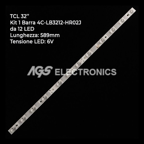 Barre bande led tv tcl - barre,