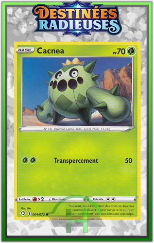 Cacnea eb4 5 destinées - cacnea,