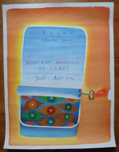 Jean michel folon - folon.affiche, de