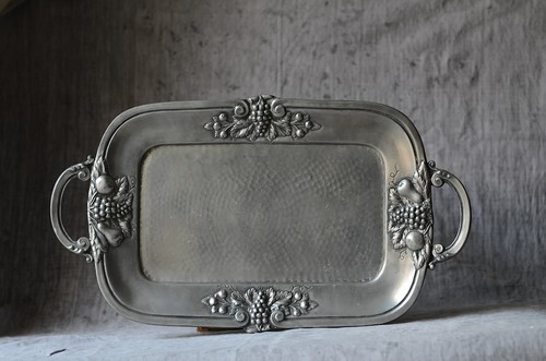 Plateau service ancien en - plateau,