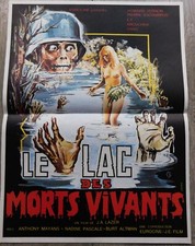 Le Lac des Morts Vivants Affiche ORIGINALE Poster 40x60cm 15"23 1981 Jean Rollin