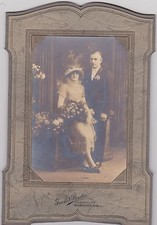 ANTIQUE WEDDING PHOTO #210 - MILWAUKEE WI - GRAND  STUDIO