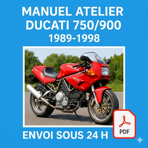 Manuel atelier ducati 750 - ducati, 750/900