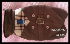 Manteau Wouapy marron doublure polaire noir T: 38cm