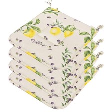 Set 4 Oreillers Chaise Coton