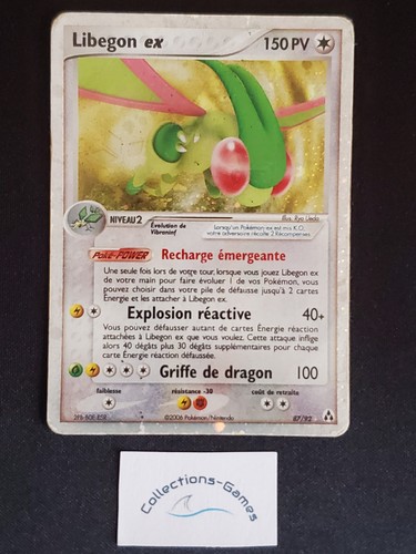 Carte pokémon libegon - libegon, ex