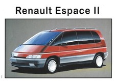 FICHE TECHNIQUE PUBLICITAIRE / RENAULT ESPACE II