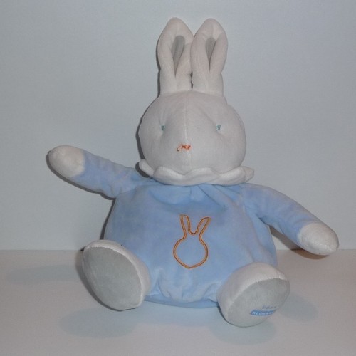 Doudou lapin klorane - doudou, bleu