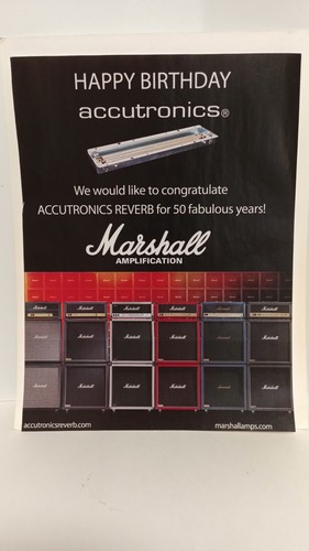 Accutronics reverb marshall - accutronics,