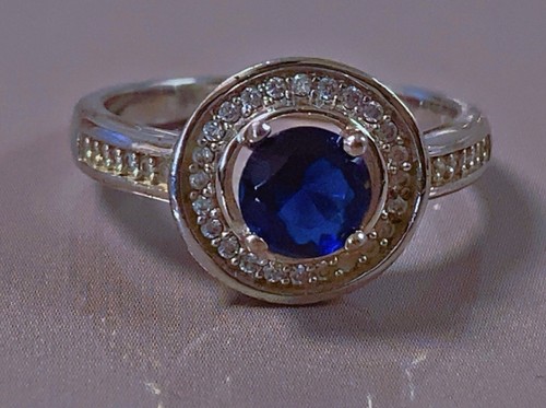 Superbe bague argent saphir - superbe,