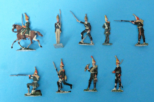 Plats étain zinnfiguren - plats,