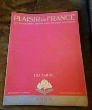 Ancienne revue plaisir - ,