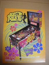 flyer de flipper STERN:  AUSTIN POWER