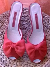 MULES CHARLES JOURDAN ROUGE 