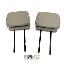 Lot 2x Appuie-têtes AV Cuir RENAULT MÉGANE II Ph2 CC 1.9dCi 130 / 7701061550