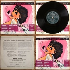 MARIE DUBAS-LP 25cm-LES BELLES ANNÉES DU MUSIC-HALL-MON LÉGIONNAIRE-LA CHARLOTTE