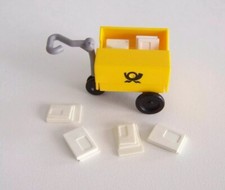 PLAYMOBIL (R5203) La POSTE - Chariot Jaune avec 6 Lettres pour Facteur 4403