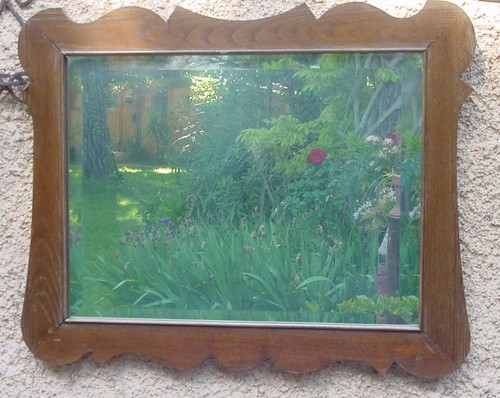 Miroir avec glace biseauté - miroir,