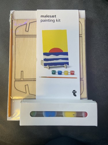 Kit peinture comprend - peinture, chevalet