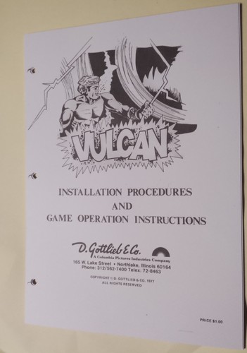 Flipper vulcan set - , complet