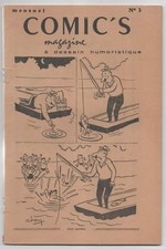 COMIC'S MAGAZINE A DESSEIN HUMORISTIQUE N°3    LASSALVY , CHEN , ETC........