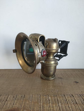 Ancienne Lampe à Carbure LUXOR Pour Vélos Motos en Laiton - Décoration Vintage 