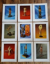 Instrument scientifique Microscopes XVII et XVIII ième 9 Planches photo NACHET 