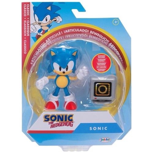 Sonic avec moniteur figurine - sonic,