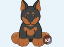 Webkinz Mini Pinscher HM804