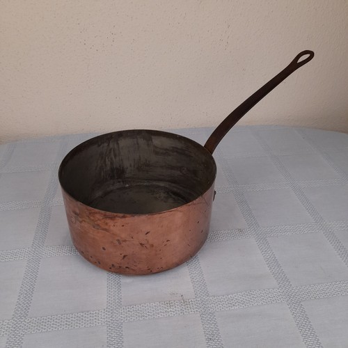 Ancienne casserole cuivre - en,