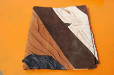 Ancien Protége Cahier Livre Carnet en Cuir Epais " voir photos "