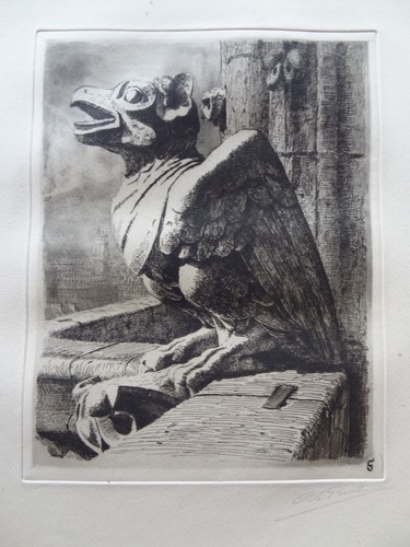 Charles pinet gargouille - pinet,