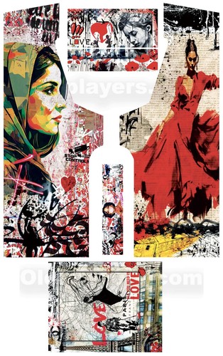 Stickers girly art modele - girly, 2