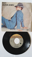 45T vinyl . ELTON JOHN  ( Ego ) 1978 .OCCASION.