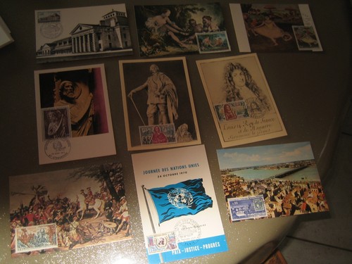 Lot cartes jour - cartes,