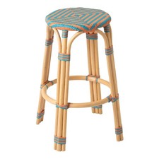 Tabouret de Bar en Rotin "Geo"