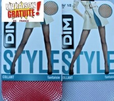 DIM STYLE ,RESILLE ,petite maille ,TAILLE,COULEUR AU CHOIX , suivant stock.
