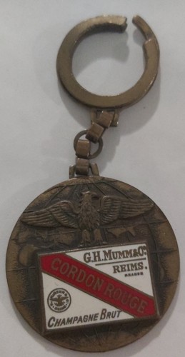Porte clés métal années - clés,