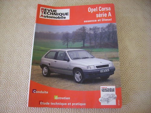 Revue technique opel corsa - revue,