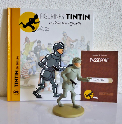 Figurine tintin la - tintin,