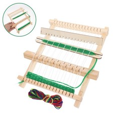  Handmade Weaving Machine Wooden Loom Metier Tricoter Tissage À Tisser