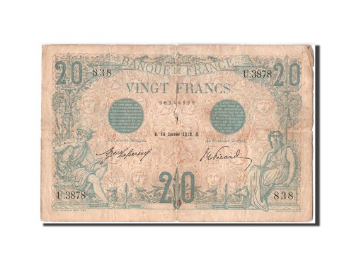 Billet france francs 20 - 20, francs,