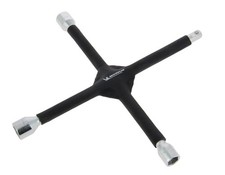 MICHELIN Clé en croix Croix démonte roue 008530 Acier inoxydable