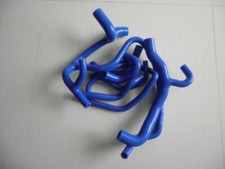 Bleu 6PCS Radiateur Silicone