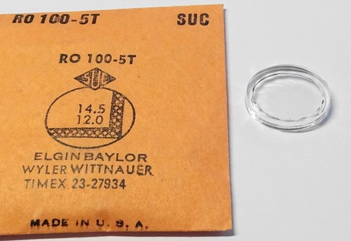 Verre montre elgin baylor - verre,