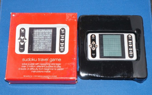 Sudoku handheld electronic - sudoku,
