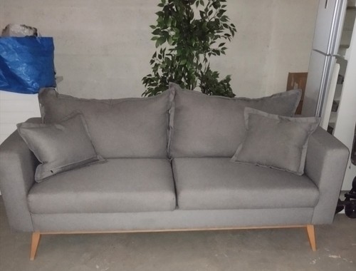 Canapé scandinave gris - , clair