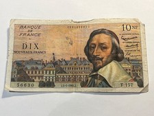 Billet France 10 Nouveaux