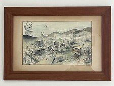 Tableau Encadré sous Verre