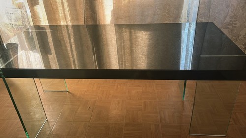 Table salle manger verre - table,